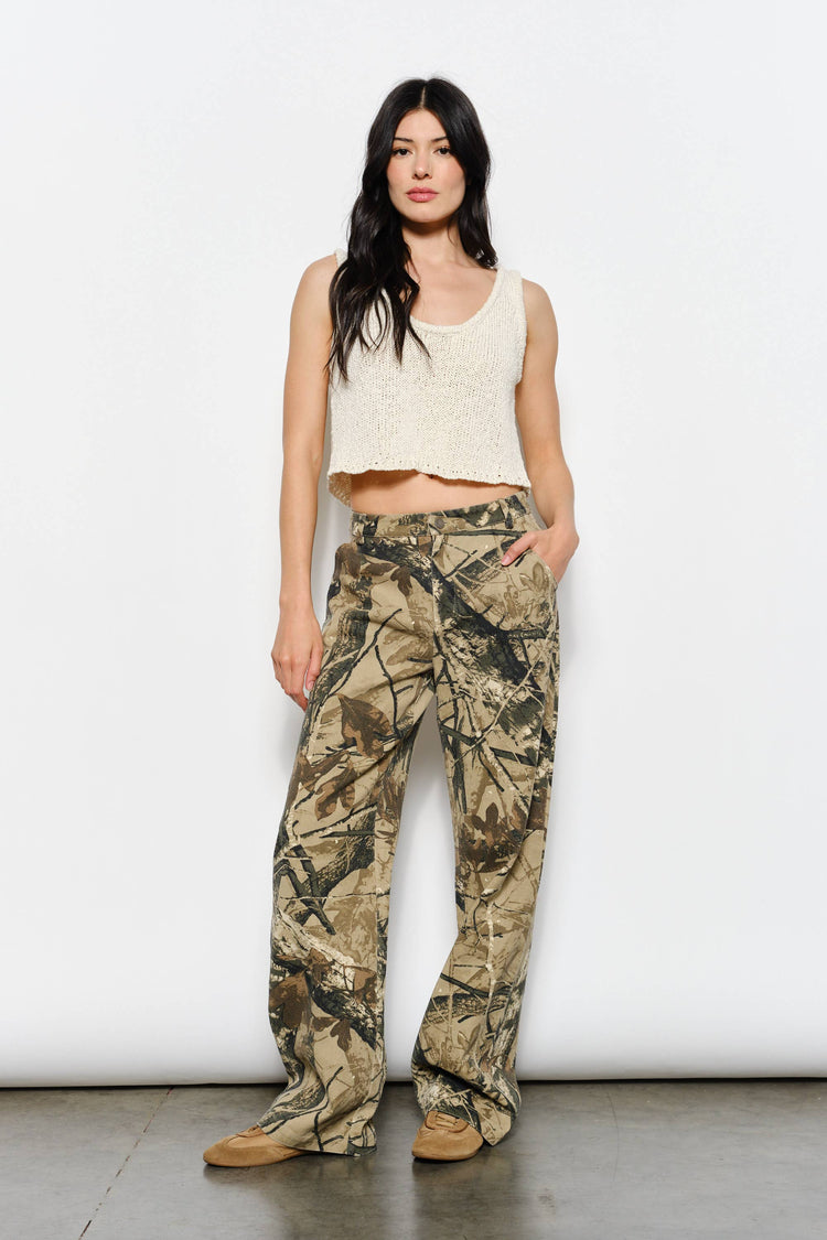 DANI BOUCLE KNIT TANK