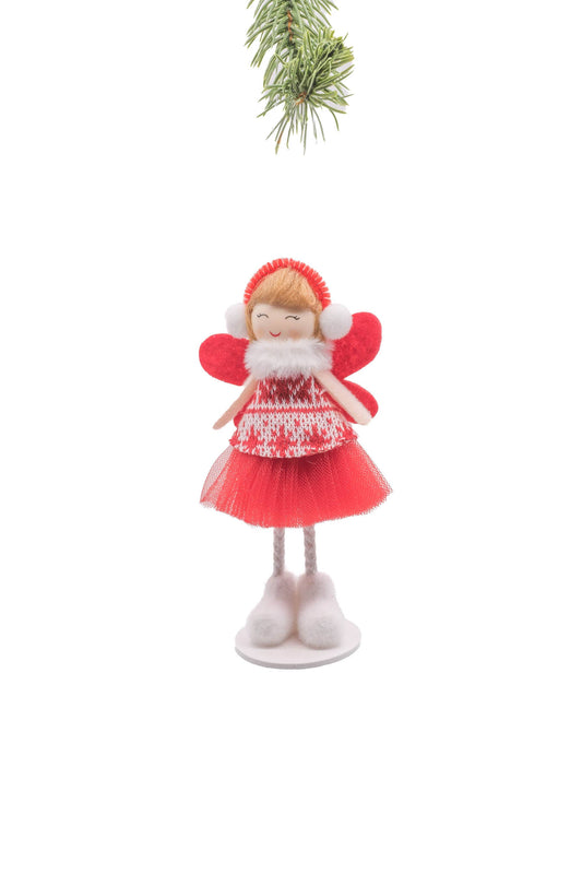 Red Standing Plucky Fairy