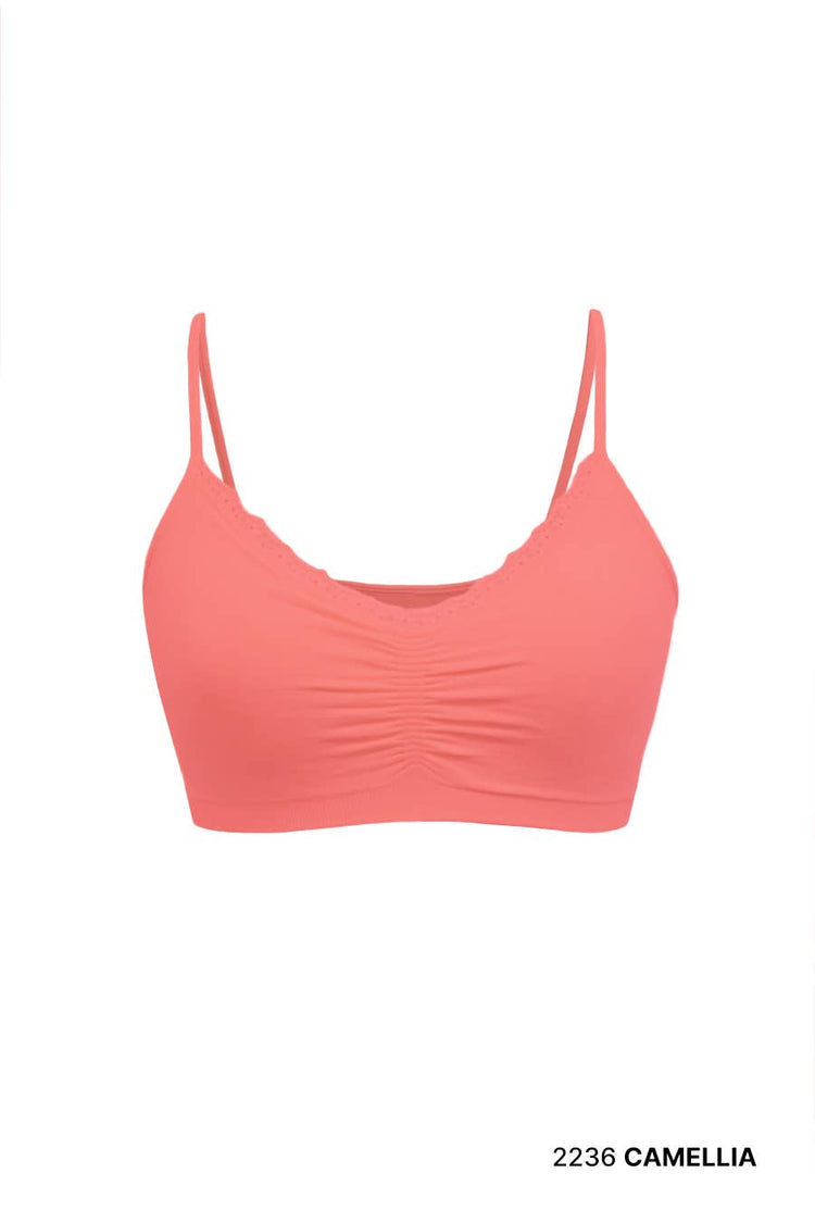 V Neck Lace Bralette