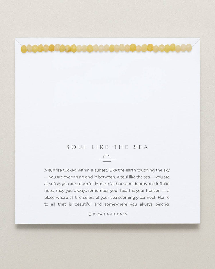 Soul Like The Sea Bracelet