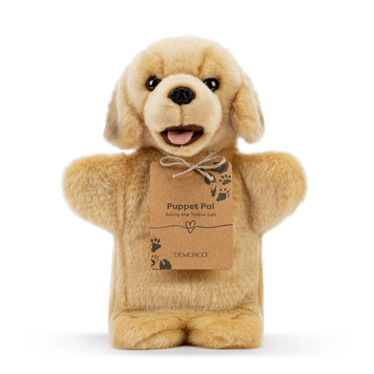 Yellow Lab Puppet