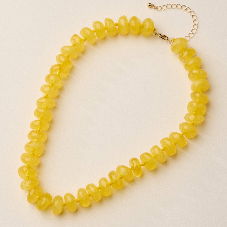 Resin Beaded Chunky Necklace