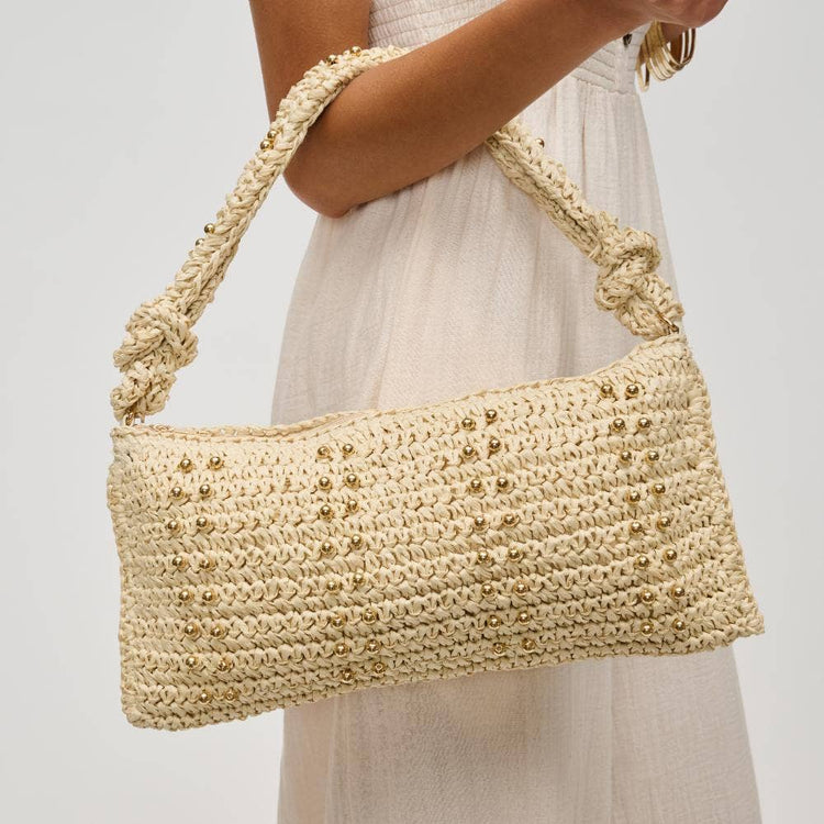 Clarissa Seasonal Straw Shoulder Bag