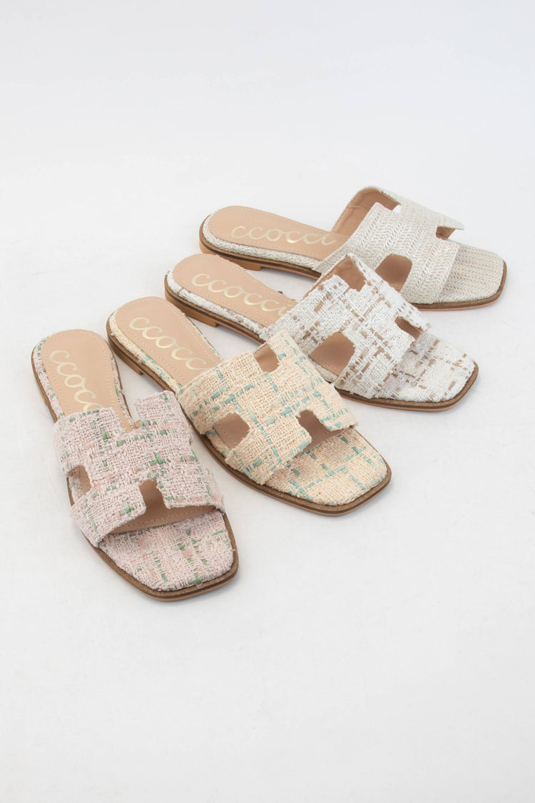 H Slide Sandal