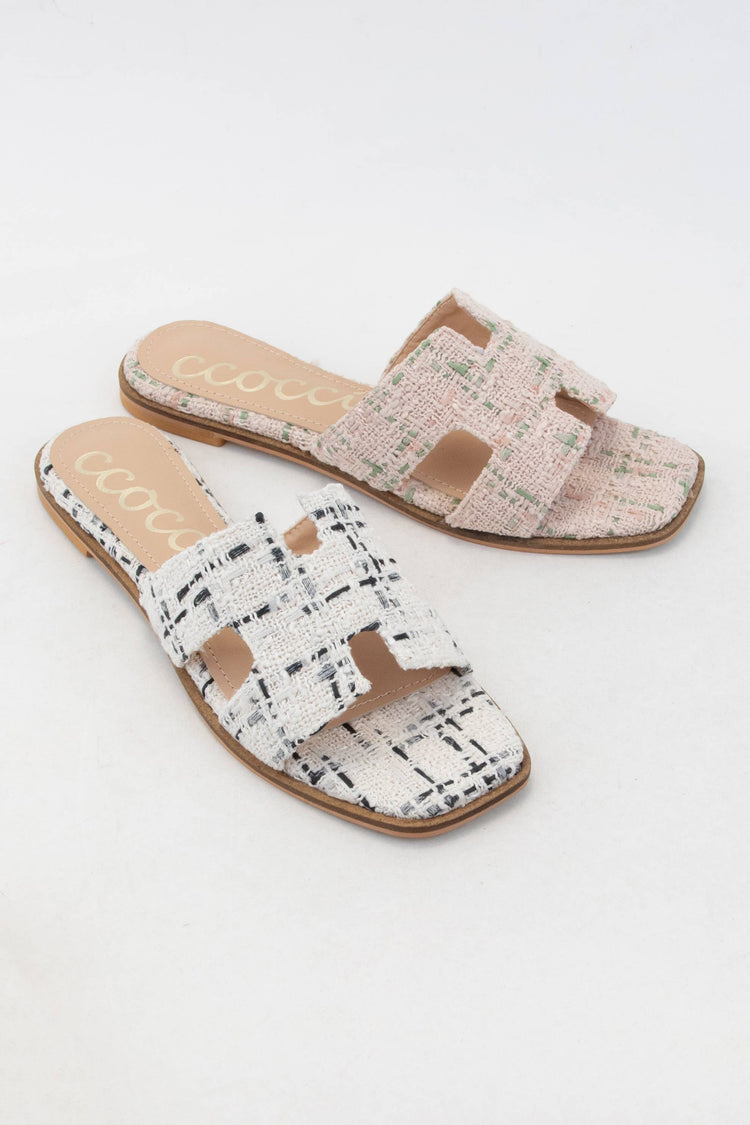 H Slide Sandal