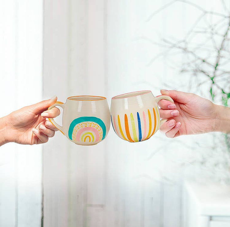 Colour Rainbow Ball Mug