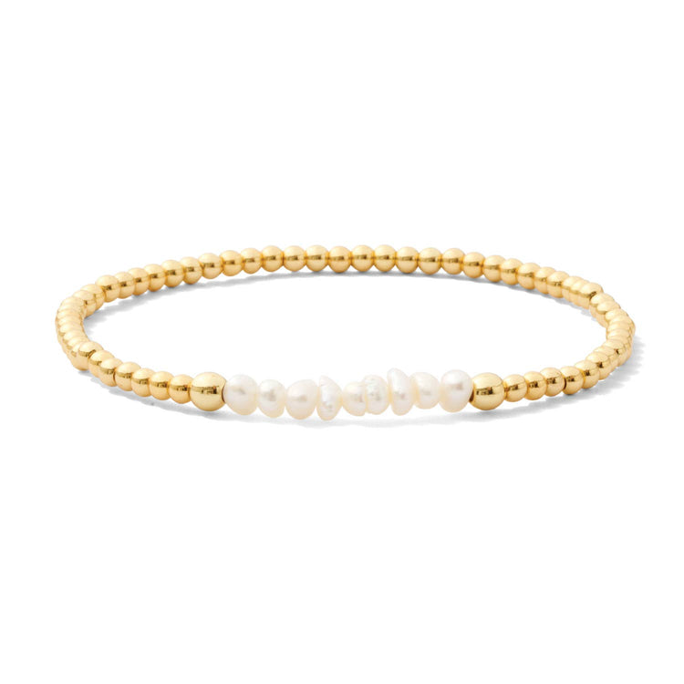 Pearl  Accented Stretch Bracelet
