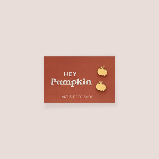 Hey Pumpkin Fall Stud Earrings