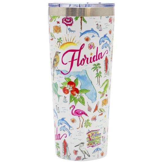 Stainless Steel Tumbler FL Florida State Collection