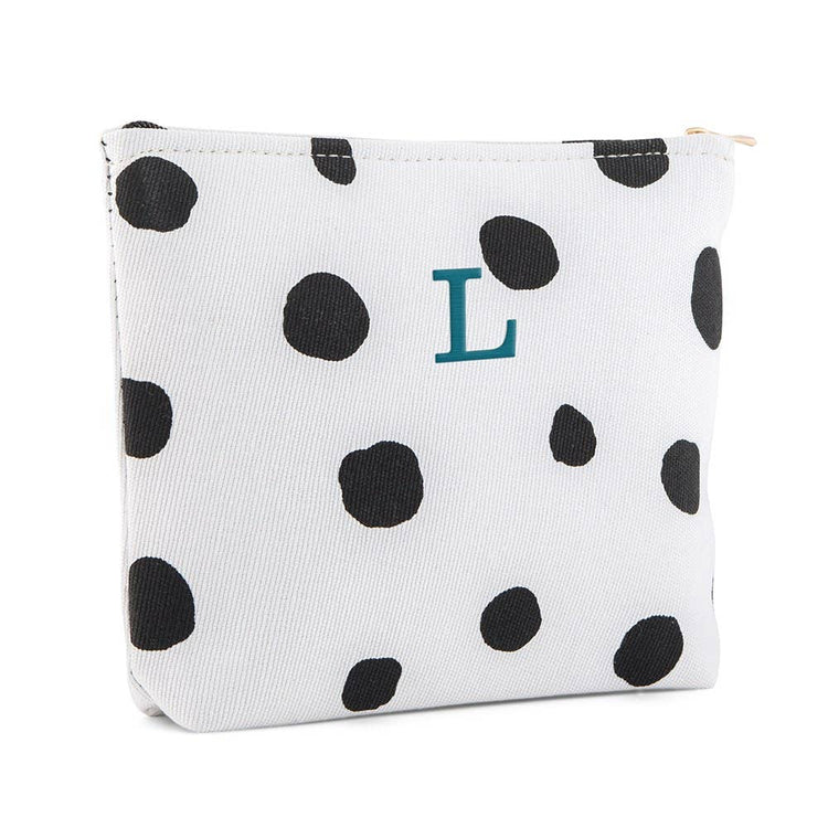 Small Makeup Bag For Women - Dalmatian Dot