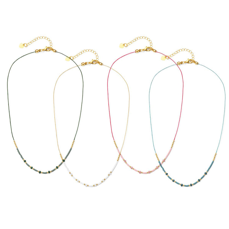 Miyuki String Necklaces