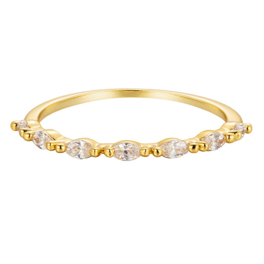 Petite Marquise Stone Ring