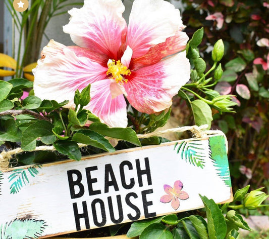 Beach House sign