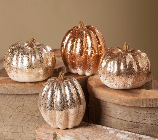 Glitter Pumpkins