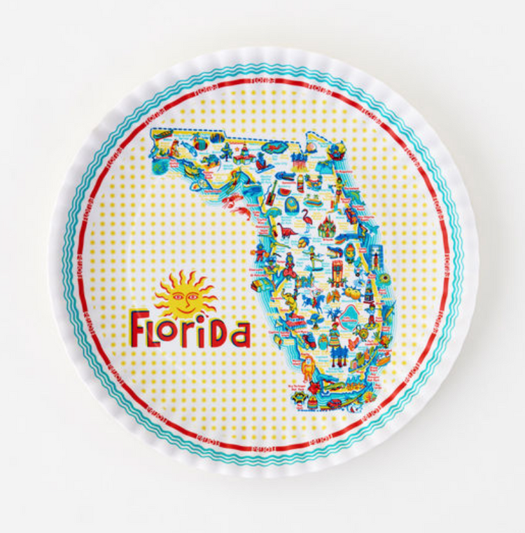 State of Florida Platter