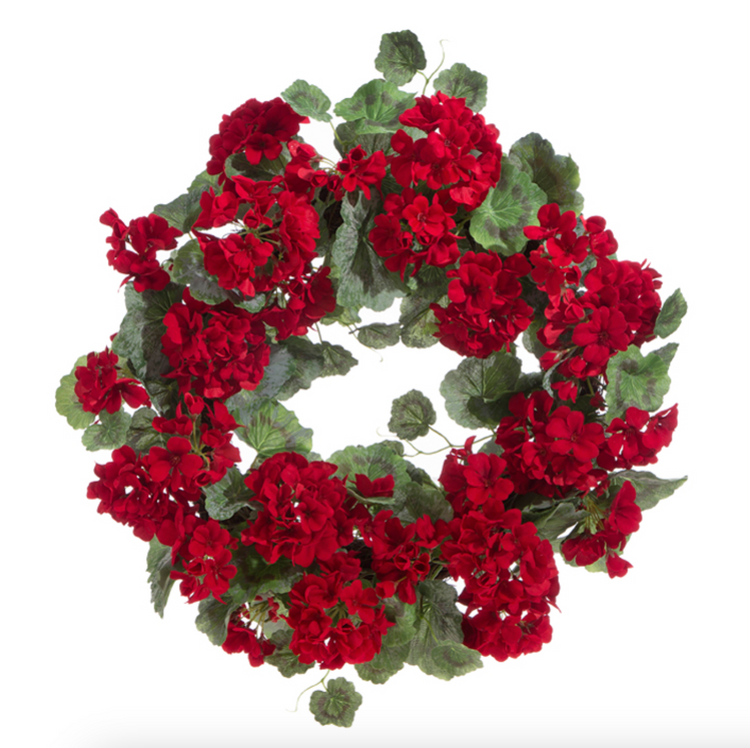 Geranium Wreath