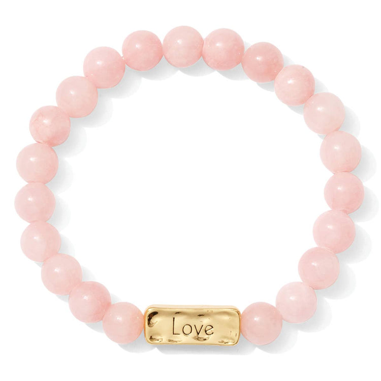 Pink Love Stone Bracelet